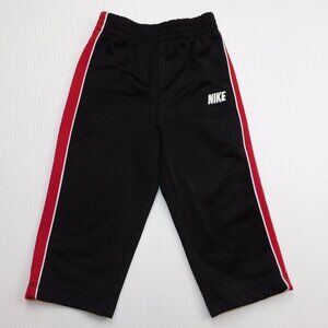 NIKE Black Red Track Pant Baby Boys 12 months 12M